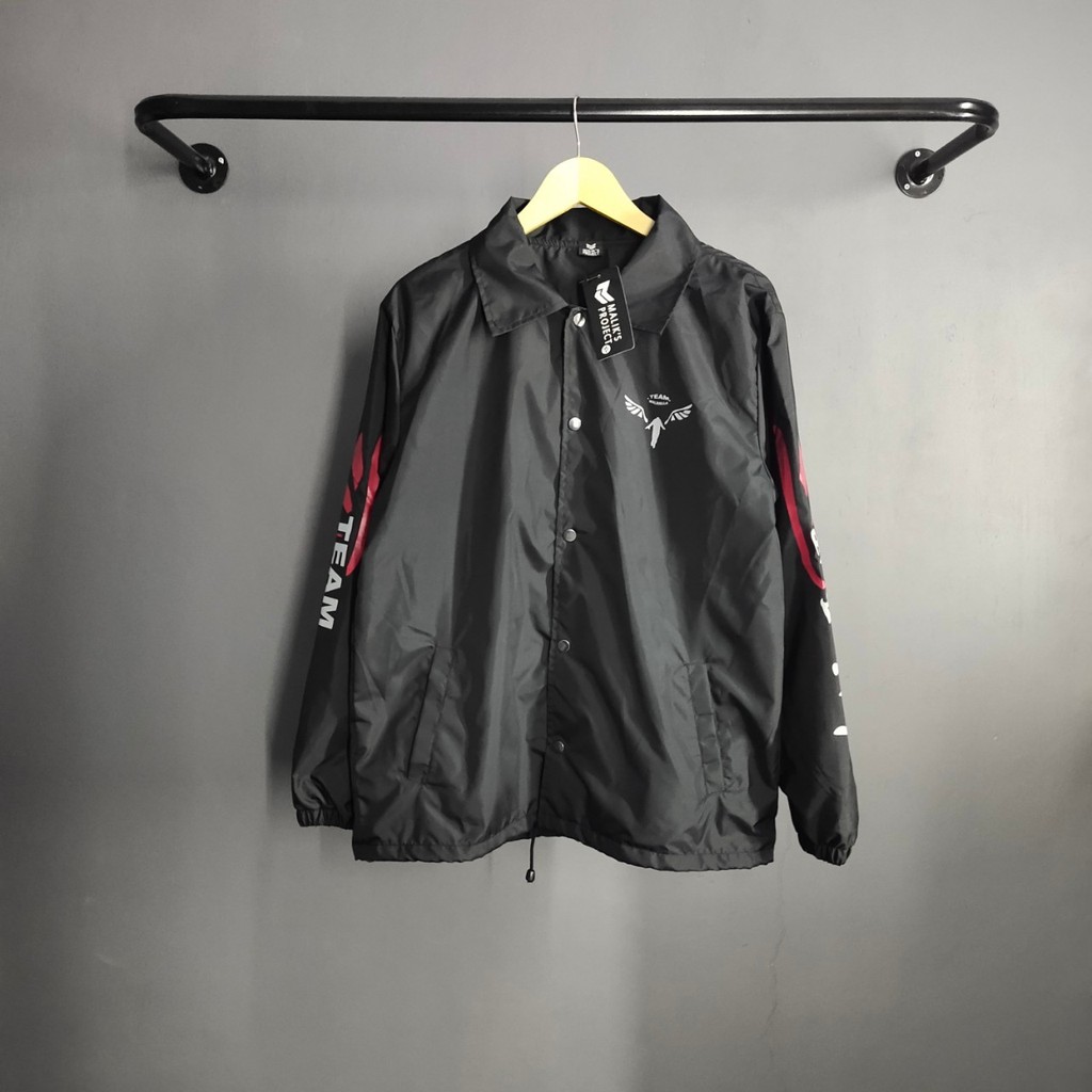 Jaket Coach Pria Team Valhalla Tokyo Revengers  Jacket Tokyo Manji Dewasa TEAM WALHALLA