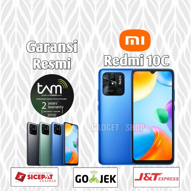 Xiaomi Redmi 10C &amp; 9C 4/64 4/128 Garansi resmi tam indonesia
