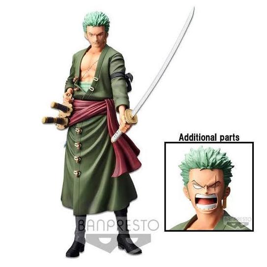 Zoro Action Figure One Piece Grandista Nero Version