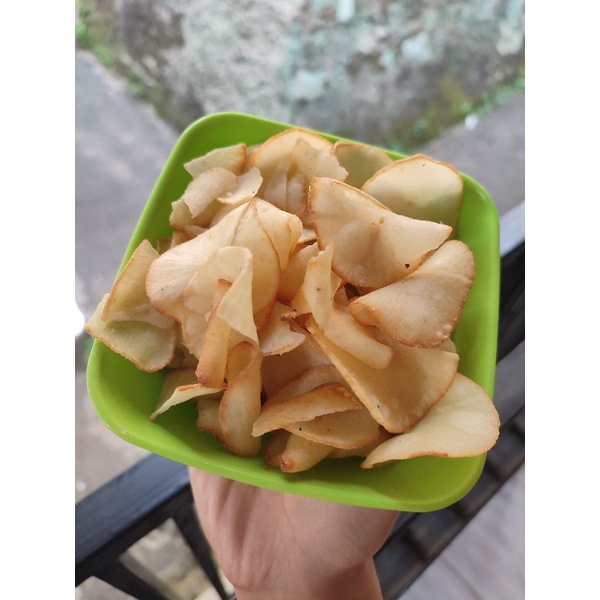 

KERIPIK SINGKONG RASA JAGUNG MANIS 300gr