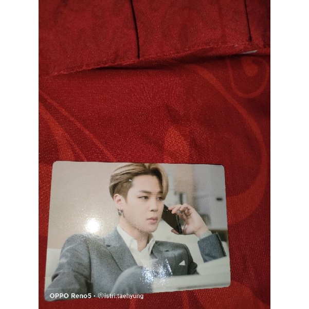 bts Merch box #5 photocard jimin
