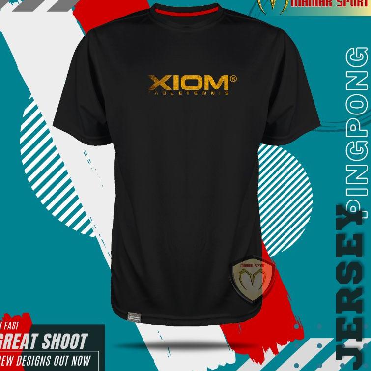 SALEE.. KPXH01 - KAOS PINGPONG BAJU TENIS MEJA XIOM JERSEY PREMIUM SABLON DTF TERBARU