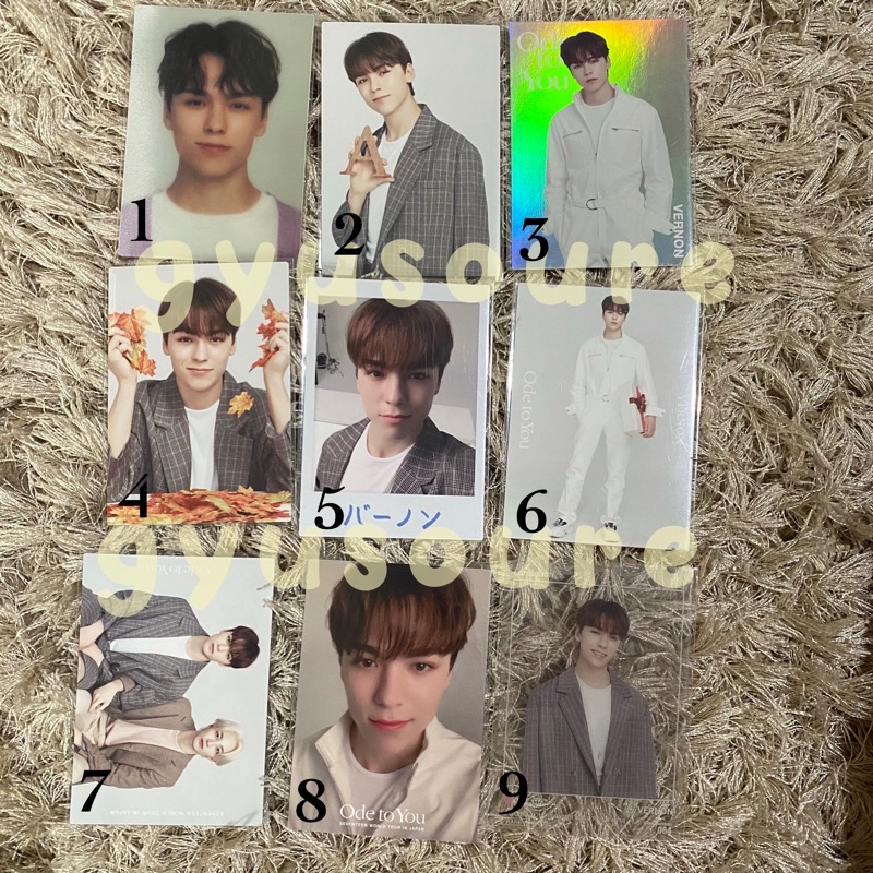 [READY STOCK] SEVENTEEN TC JEPANG Ode to You OTY Vernon