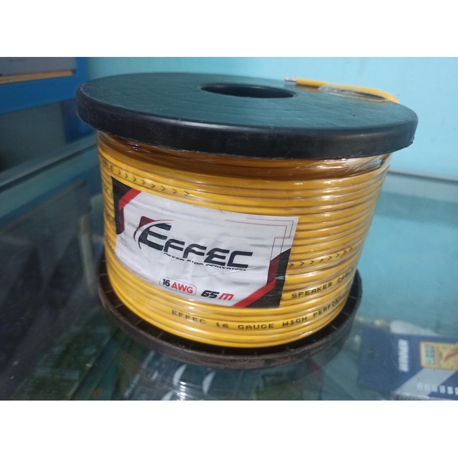 KABEL SPEAKER , SUBWOOFER , KABEL AUDIO BERKUALITAS EFFEC 16AWG