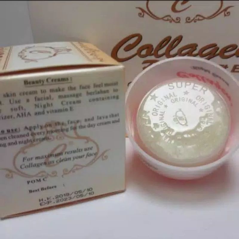 CREAM COLLAGEN SUSUN ORIGINAL IMPORT [ LUSINAN ]