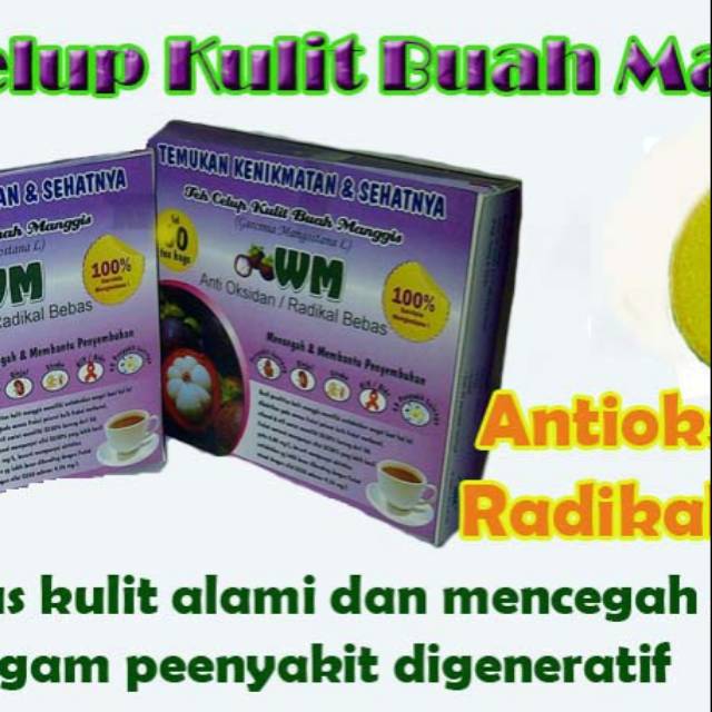 

Teh celup kulit buah manggis