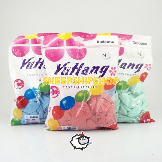 GROSIR BALON LATEX 280 GRAM YUHANG/KAIYUE Ulang Tahun Happy Birthday