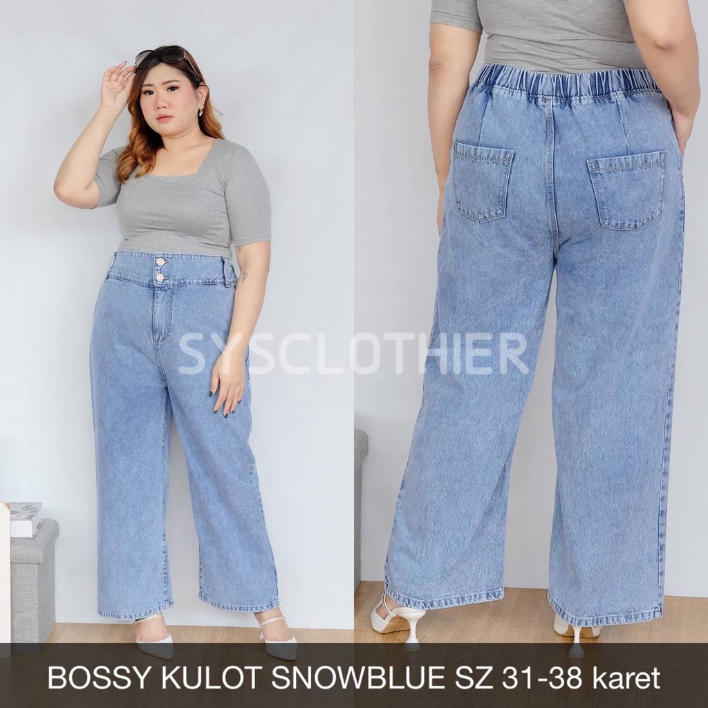 CELANA JEANS WANITA BOSSY KULOT-SYS CLOTHIER