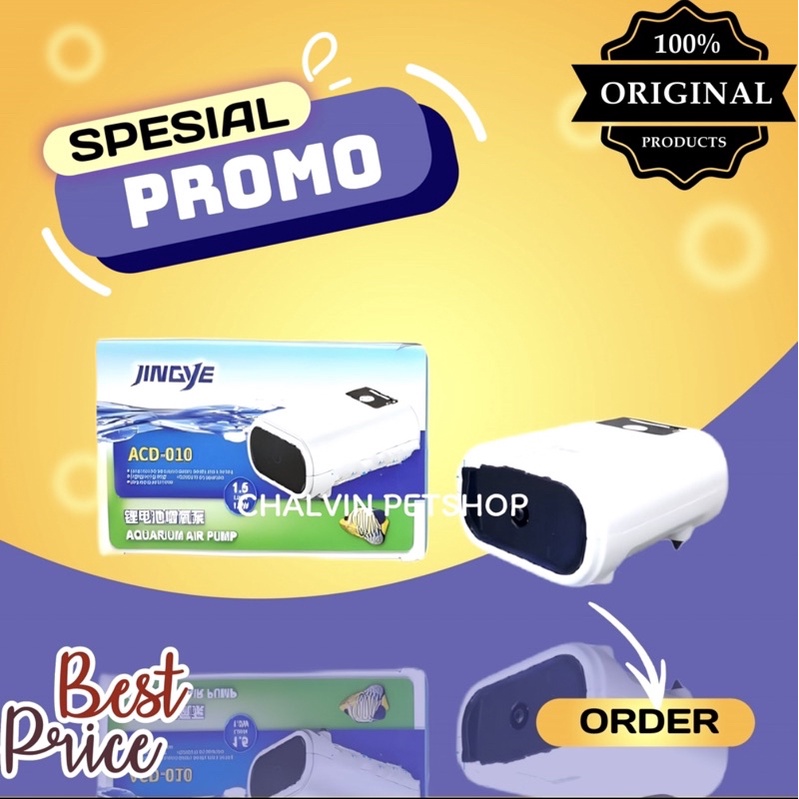 Aerator AC DC JINGYE ACD-010