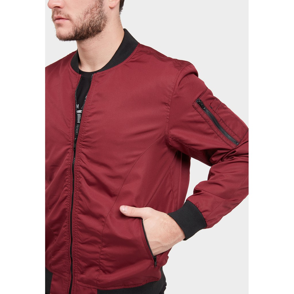 JBBoss Jaket Bomber 703 (Maroon) / Ramayana Jatinegara