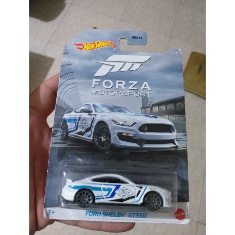 HOT WHEELS FORZA MOTORSPORT FORD SHELBY GT350 CARD RUSAK