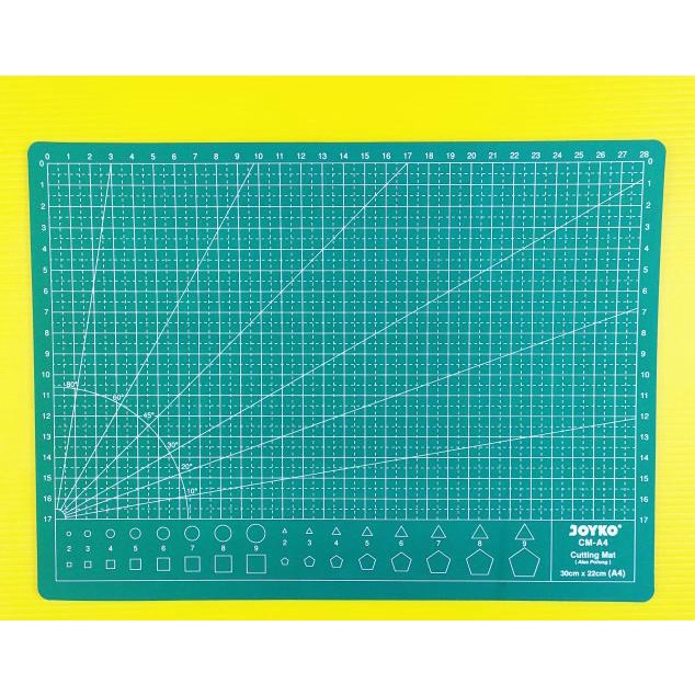 

CUTTING MAT / ALAS POTONG JOYKO CM - A4 ( 30 X 22 CM )