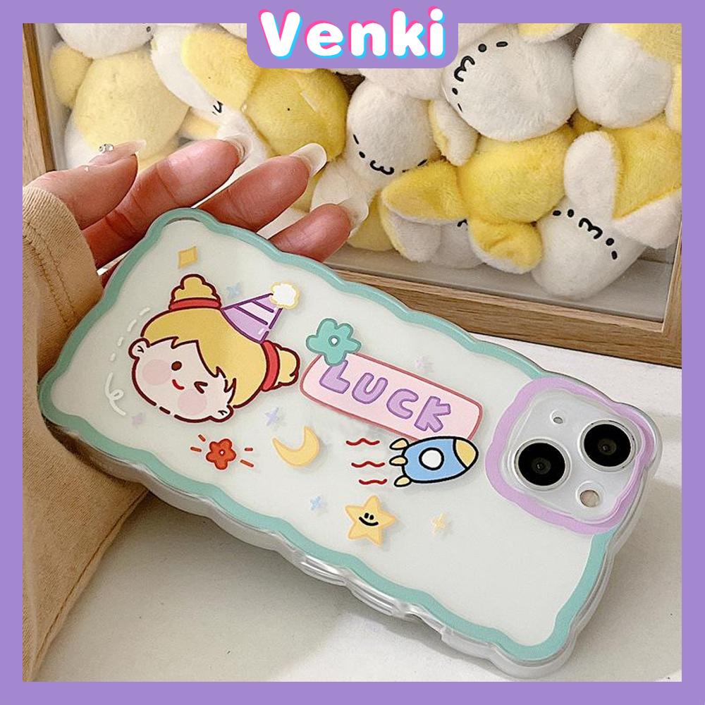 iPhone Case Silicone Soft Case Clear Case Airbag Shockproof Camera Cover Protection Cartoon Cute Compatible For iPhone 11 iPhone 13 Pro Max iPhone 12 Pro Max iPhone 7Plus iPhone xr