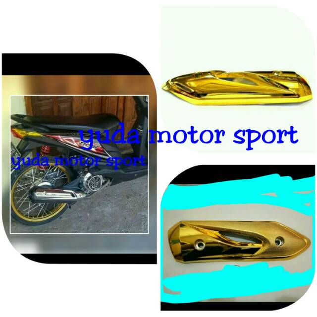 Variasi beat karbu tutup knalpot beat karbu