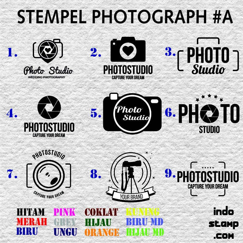 

stempel logo bisnis foto fotografi kamera photography stamp
