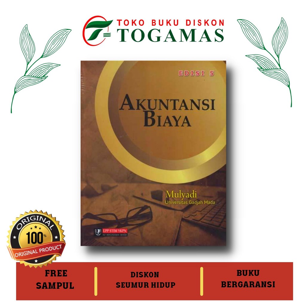 AKUNTANSI BIAYA (COVER BARU) ED. 5 - MULYADI - ORIGINAL