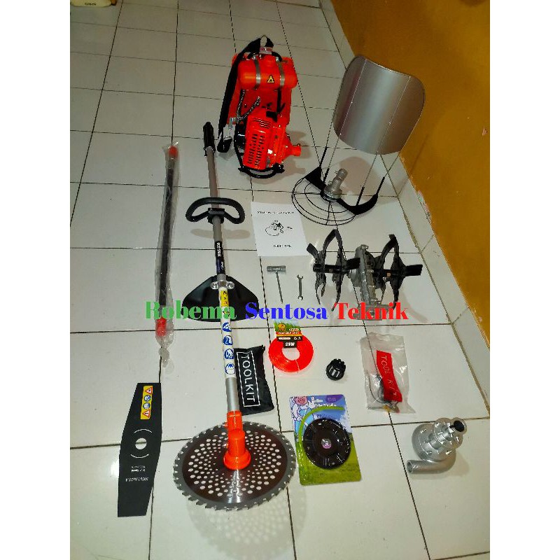 MESIN POTONG RUMPUT + TUDUNG PADI (SEBENG PADI) 6IN1