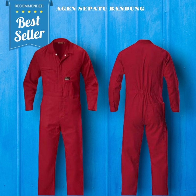 Wearpack warna krem Coverall Safety / Baju / Seragam Kerja Proyek