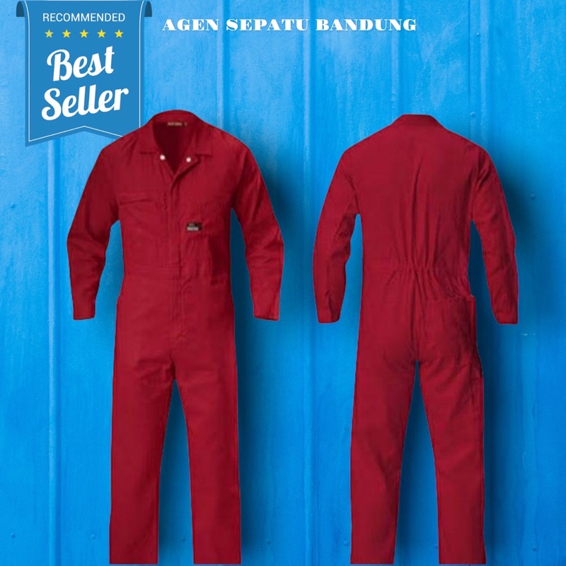 Wearpack warna krem Coverall Safety / Baju / Seragam Kerja Proyek