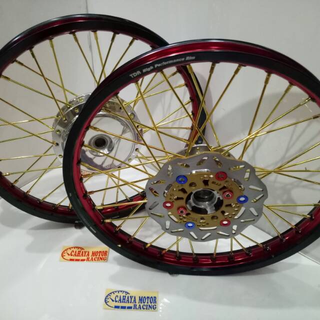 Sepaket Velg Tdr Tromol Vnd Mio, Beat, Scoopy, Xeon, Vario dll