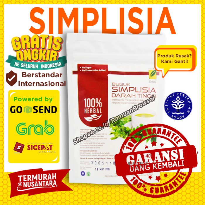 

Bubuk Simplisia Darah Tinggi 40gram Serambi Botani