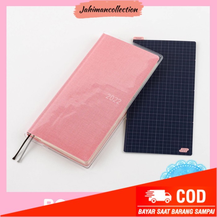 

✨ BISA COD ✨ Hobonichi Techo Spring 2022 Standard Set : Weeks April Start - Peach
