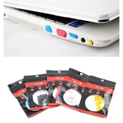 1Set Pelindung Debu Lubang Port Laptop/Notebook Port USB HDMI Audio