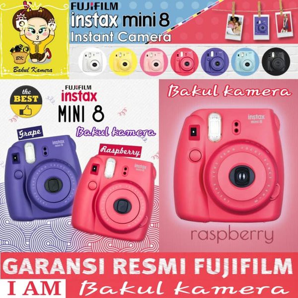 Termurah             Fujifilm instax mini 8 Instant Film Camera Terunik