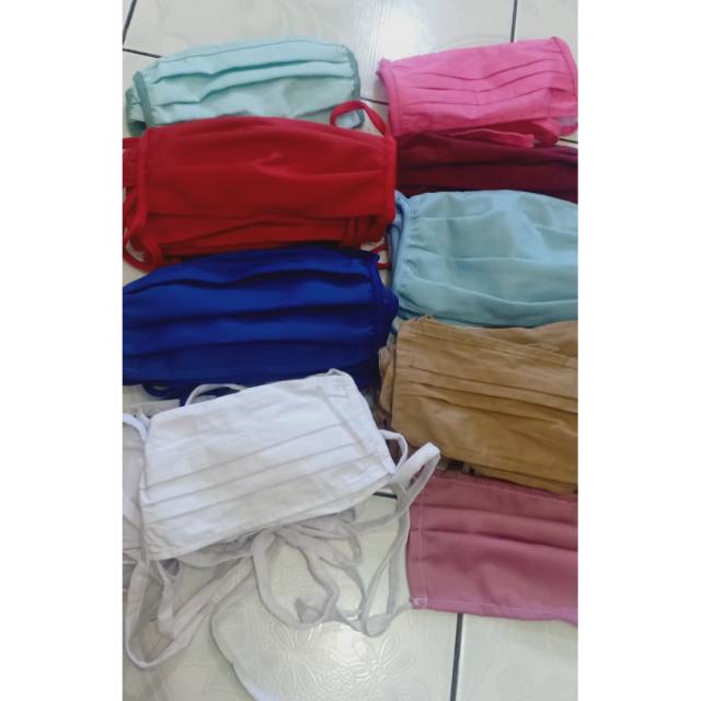 Masker kain masker hijab