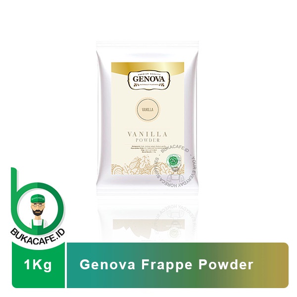 

GENOVA VANILLA POWDER 1 KG - BUBUK MINUMAN