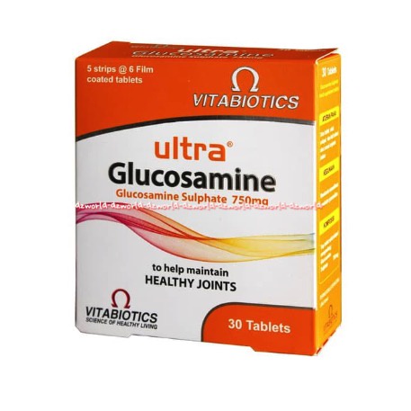 Vitabiotics Ultra Glucosamine 750mg 30tablet Suplemen Kesehatan Untuk Persendian Vita Biotics Ultra Glukosamine