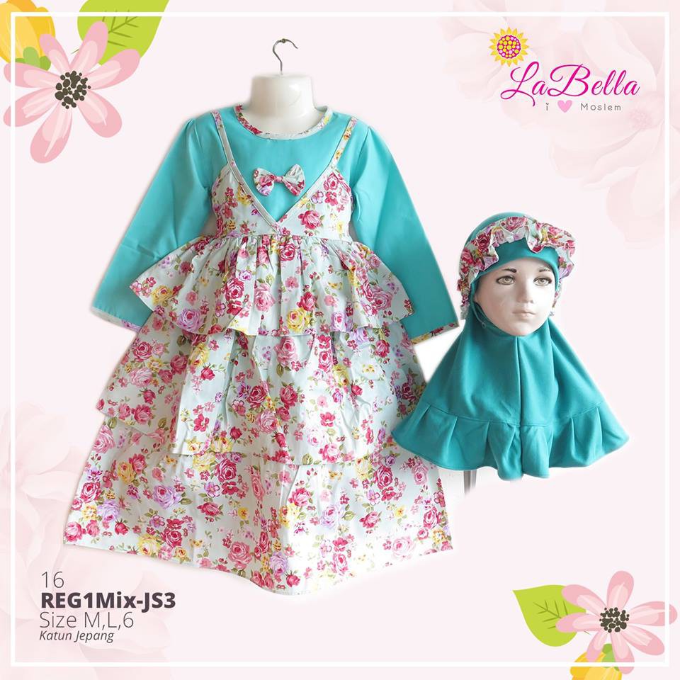 GAMIS ANAK LABELLA JS3