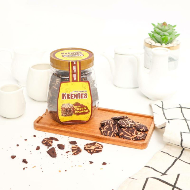 

krenies/krekers brownies toples/ snack murah/ snack enak