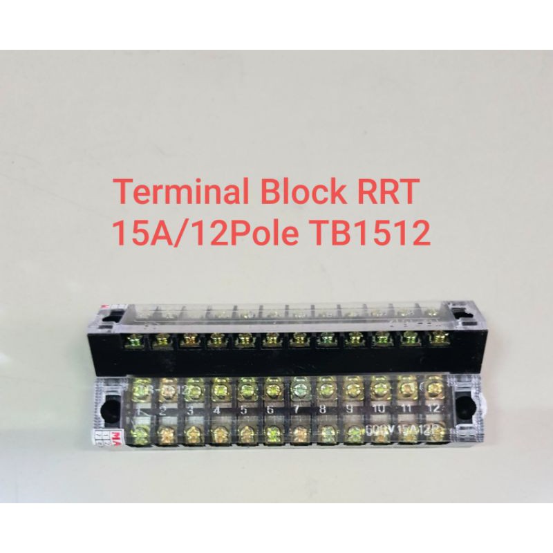 Terminal Block RRT 15A/12Pole TB1512