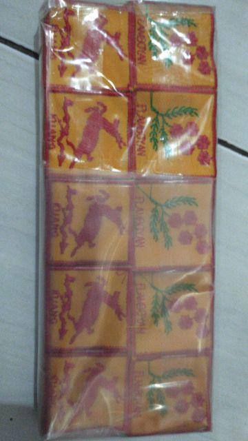 Bordir Tanda Nama Regu Pramuka Putra Lengkap Shopee Indonesia