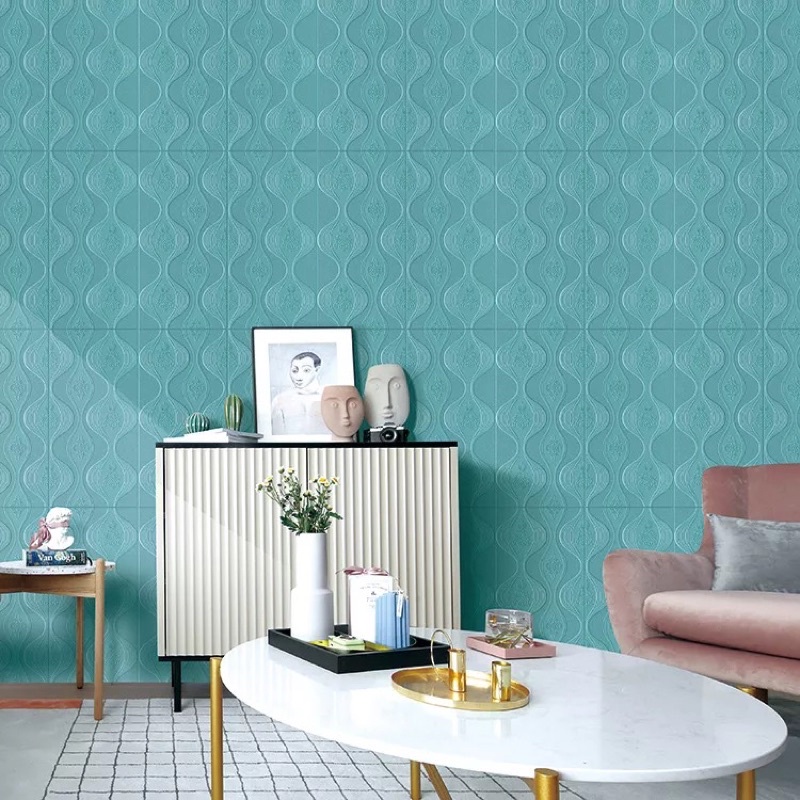 (COD) PROMO!! TERMURAH Wallpaper Wallfoam 3D Dinding Ruang tamu Kamar Tidur High Quality Premium / Wallfoam Wallpaper 3D  XPE PE Embossed Kualitas Terbaik dan Termurah