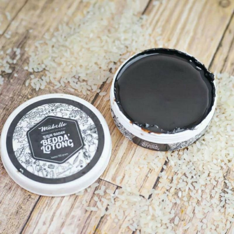 LULUR BEDDA LOTONG MABELLO ASLI 100% 100 GR DAN 300 GR