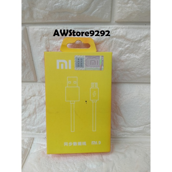 Travel Charger Kabel data USB Xiaomi MI9