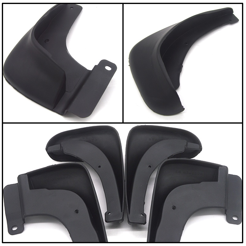 1 Set Mud Flap Pelindung Splash Untuk Fender Mobil Hyundai Elantra HD 2007-2010