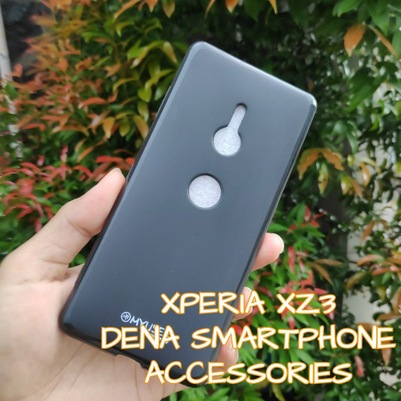 Soft Case Xperia XZ1 Xperia XZ2 Xperia XZ3 Xperia XZ XZs Hitam Tebal Matte Doff