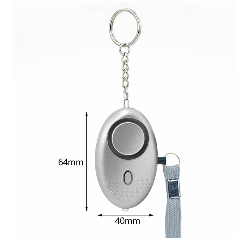 TK 130dB Self Defense Alarm Security Protect Alert Scream Loud Emergency Alarm Keychain Personal Safety For Women