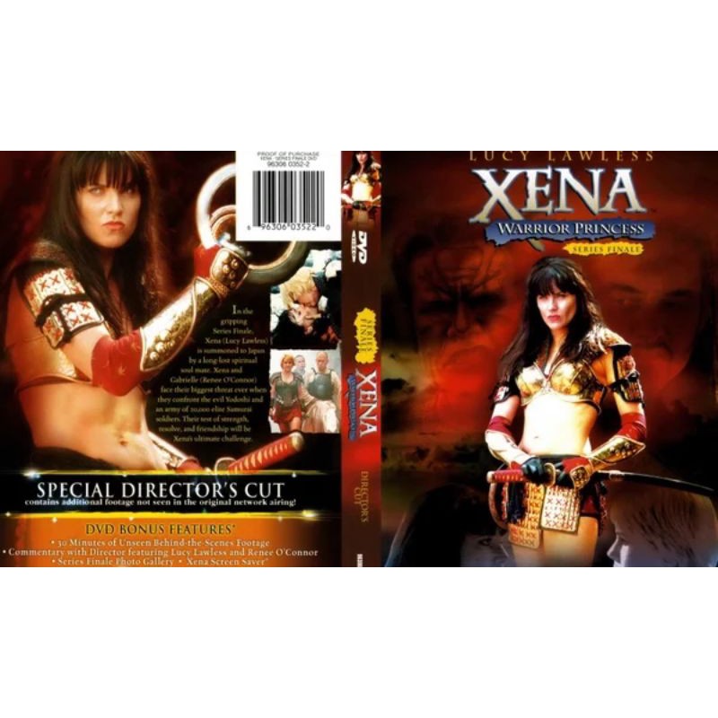 Kaset DVD XENA THE WARRIOR PRINCESS Season 6