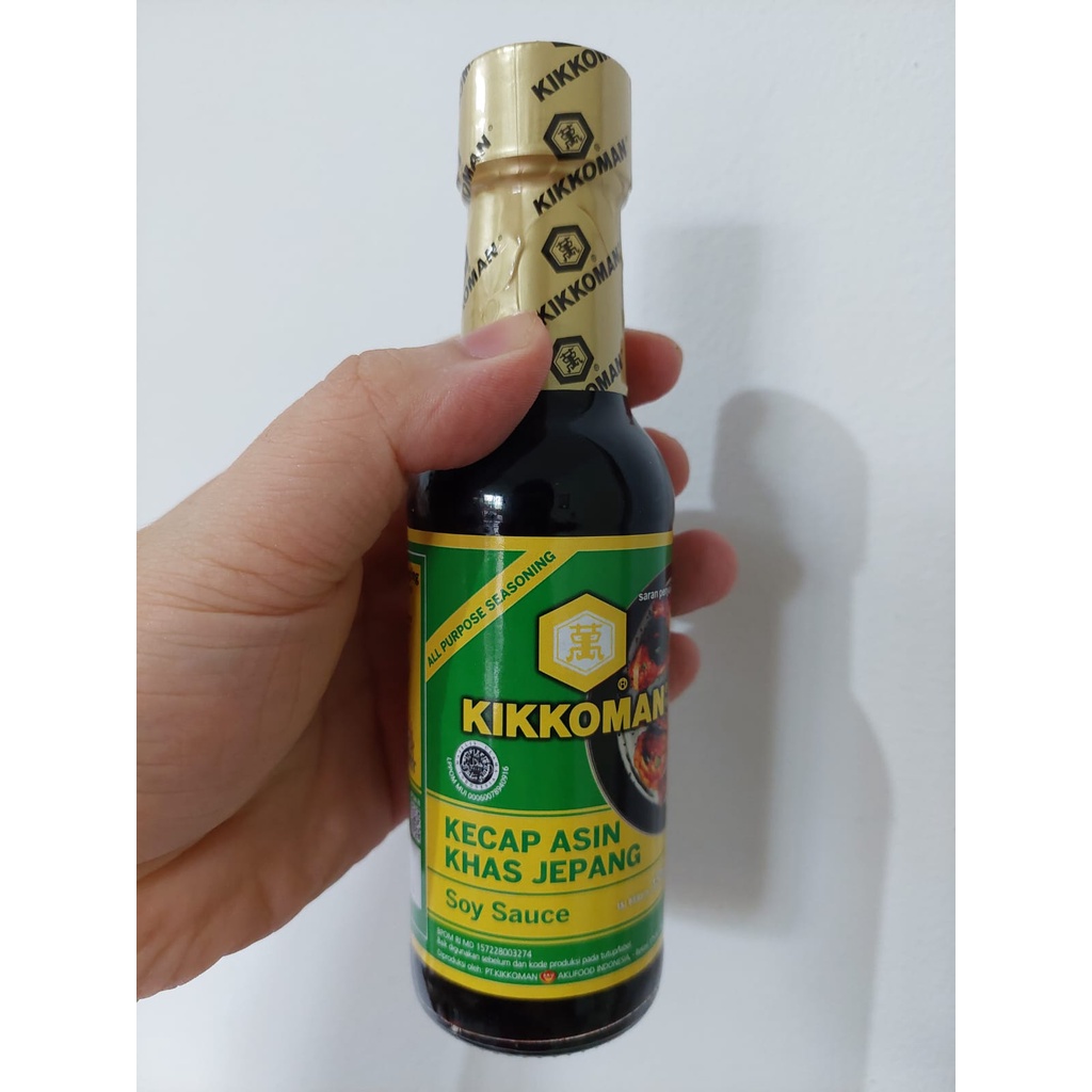 

[oddsolshop] pekanbaru/Kikkoman Kecap Asin Khas Jepang 150ML Soy Sauce Japanese Cooking Mix Saos