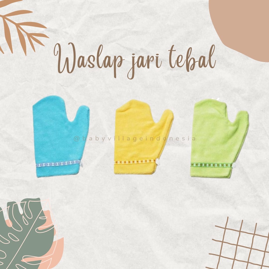 Waslap Bayi/ waslap handuk bayi jari