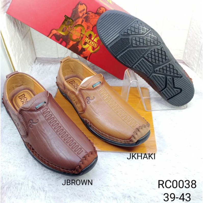 SEPATU KULIT ASLI PRIA BODY BOSS RC0038