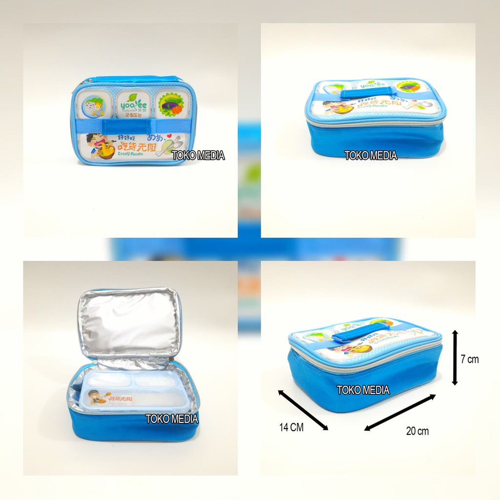 Terunik Tas Bekal / Lunch Bag Anak Aluminium Foil Untuk Yooyee MINI