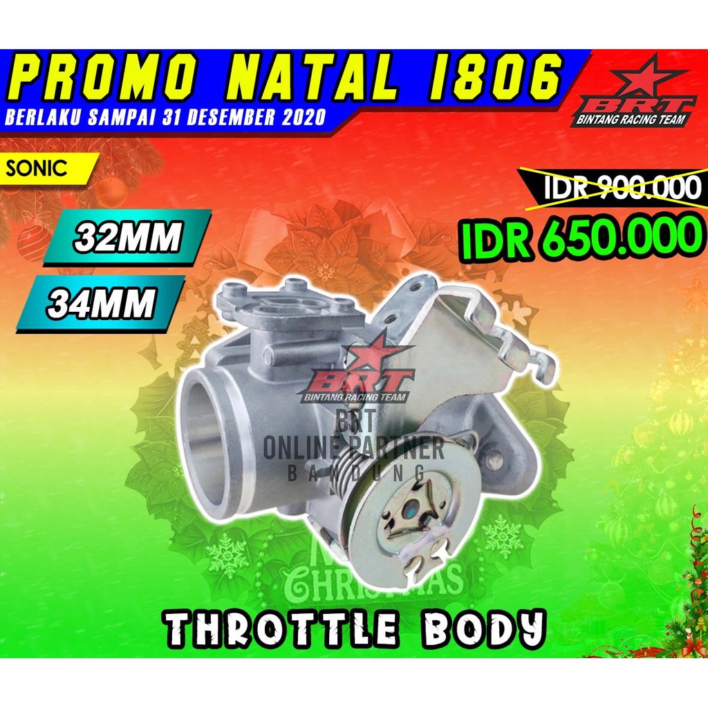 BRT PAKET THROTTLE BODY SONIC