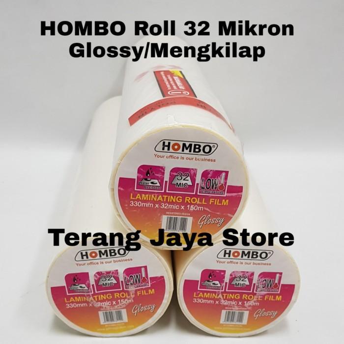 

Hombo Plastik Laminating Roll Glossy A3 32mikron Laminating Roll Film