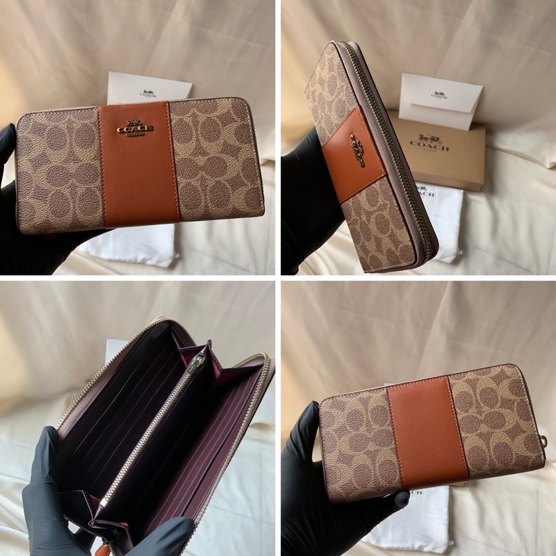 COACH  LONG WALLET 20 VARIASI MODEL ORIGINAL 100%