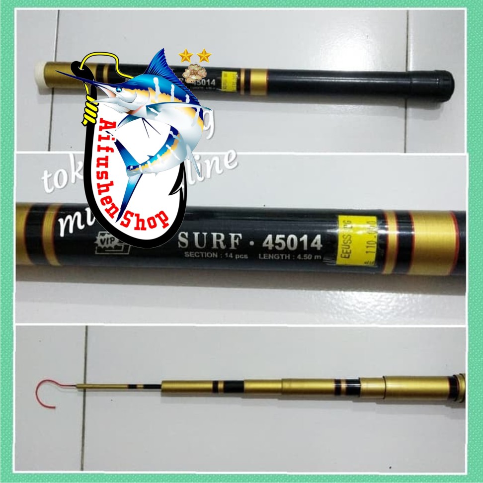 TEGEK GOLDEN VIP SURF 450 RUAS PENDEK